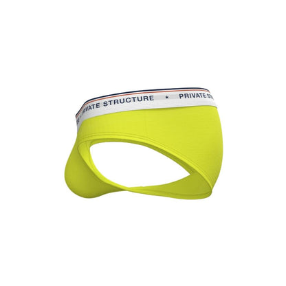 [SPECIAL PRICE] Private Structure กางเกงชั้นในชาย รุ่น  CHUMM! Mid Waist Brief - Fem Green [4630]