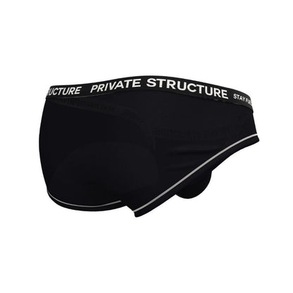 [NEW] Private Structure กางเกงชั้นในชาย รุ่น Essence Odyssey Fundoshi Brief 2.0 – Mod Black [4818]