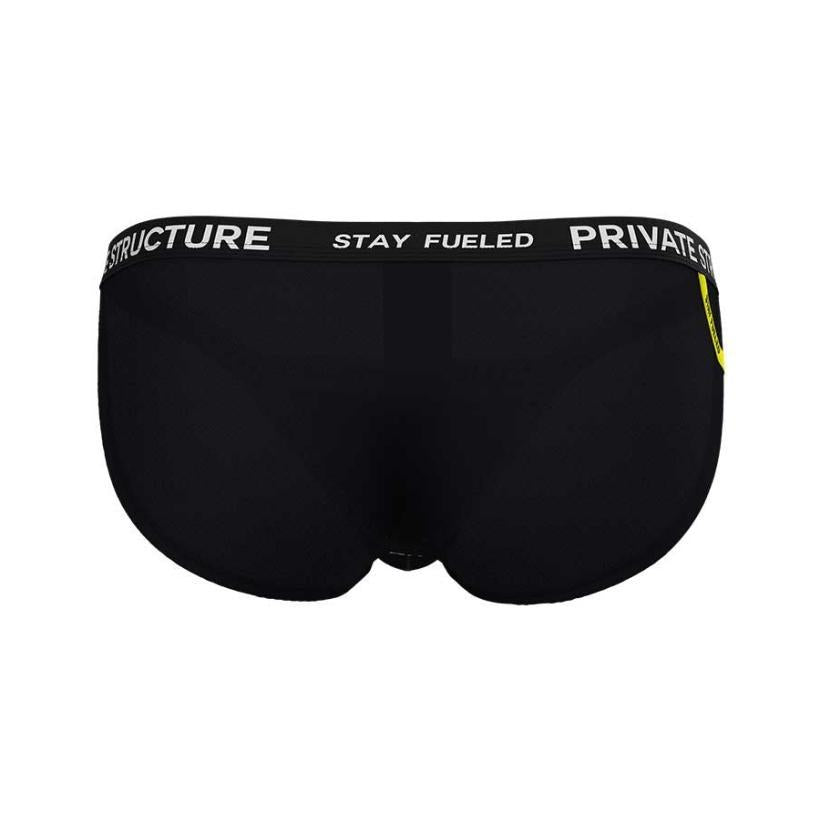 Private Structure กางเกงชั้นในชาย รุ่น Essence Odyssey Fundoshi Brief - Black [4579]