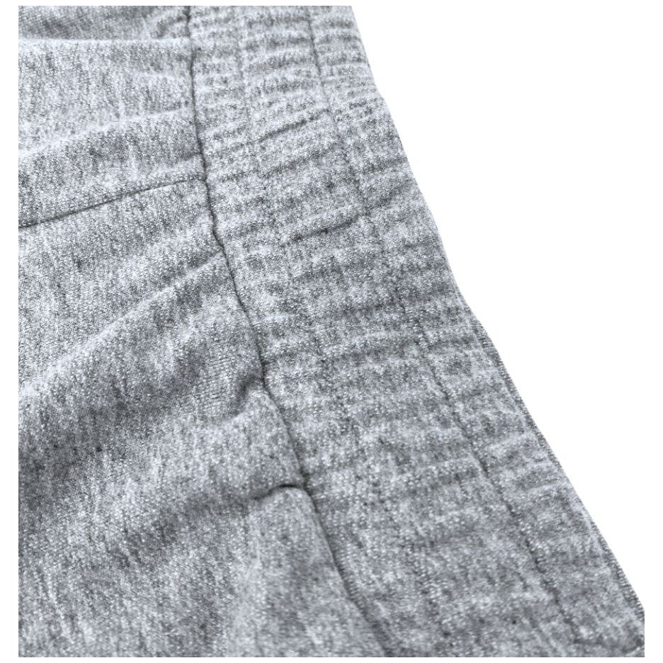 Private Structure กางเกงขาสั้นออกกำลังกาย  Sweat Shorts – Melange Grey [4697] / นายแบบเอว 30" Size M