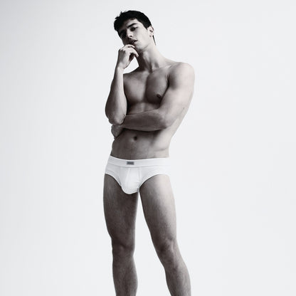 [NEW] Private Structure กางเกงชั้นในชาย รุ่น AURA-Modal Blended Brief – Charcoal Ash [4808]