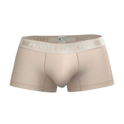 Private Structure กางเกงชั้นในชาย รุ่น Viscose From Bamboo Mid Waist Trunk - Bleached Sand [4379]