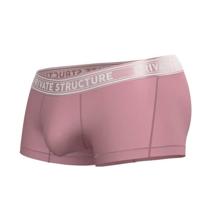 Private Structure กางเกงชั้นในชาย รุ่น Viscose From Bamboo Mid Waist Trunk - Smoke Red [4379]