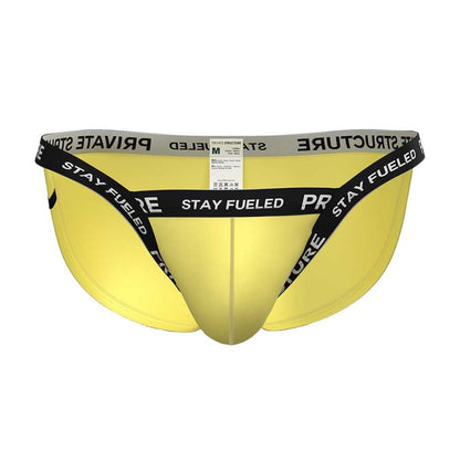 Private Structure กางเกงชั้นในชาย รุ่น Essence Odyssey Fundoshi Brief - Spring Yellow [4579]