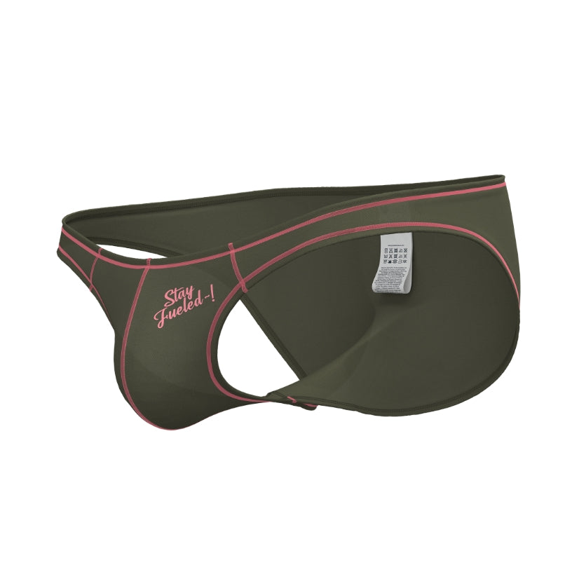 Private Structure กางเกงชั้นในชาย รุ่น PRD Eutopia Bikini Brief -Tempo Olive [4563]