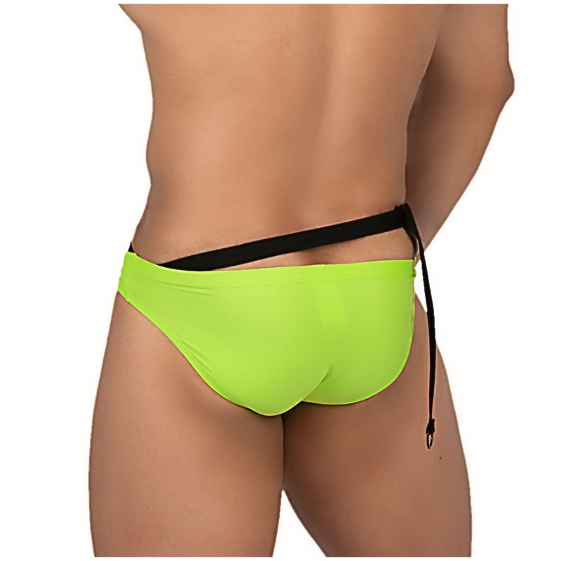 Private Structure กางเกงว่ายนำ้ รุ่น Swimwear Bikini - Neon Lemon [4584]