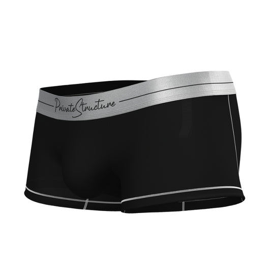 Private Structure กางเกงชั้นในชาย รุ่น Tencel Hipster - White Mix Velvet Black [4382]