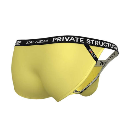 Private Structure กางเกงชั้นในชาย รุ่น Essence Odyssey Fundoshi Brief - Spring Yellow [4579]