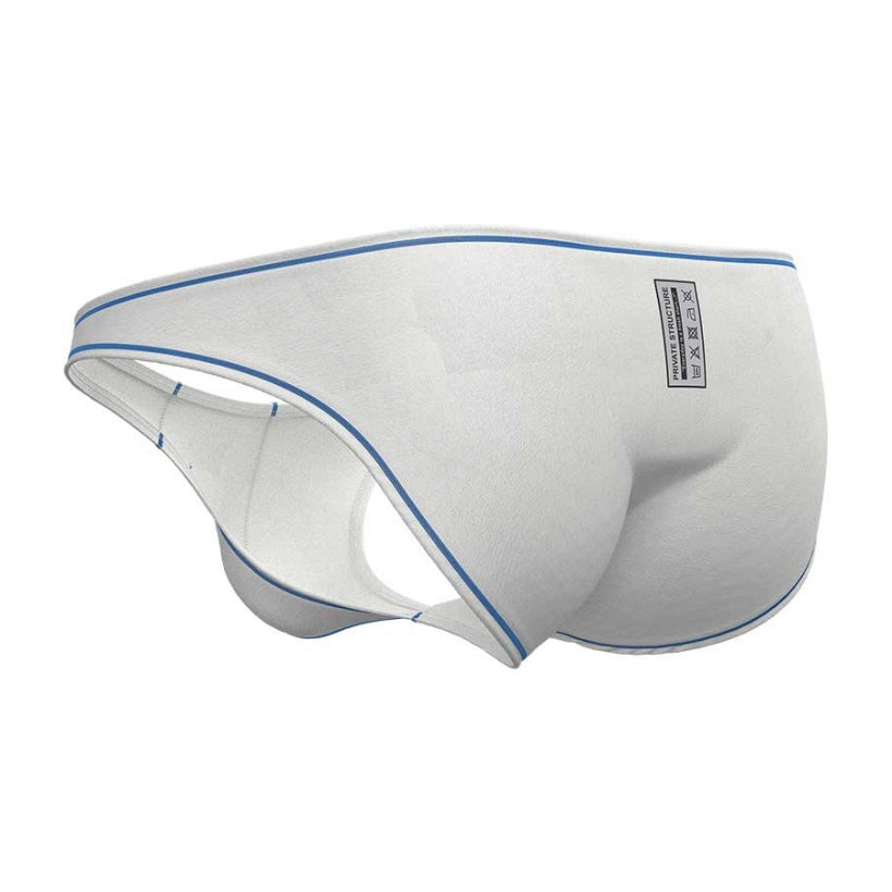 Private Structure กางเกงชั้นในชาย รุ่น PRD Eutopia Bikini Brief - Holiday White [4563]