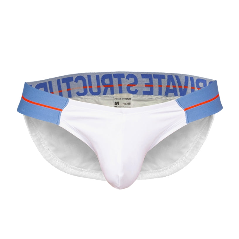 Private Structure กางเกงชั้นในชาย รุ่น MO-Lite Cutaway Brief - Moon White [4571]