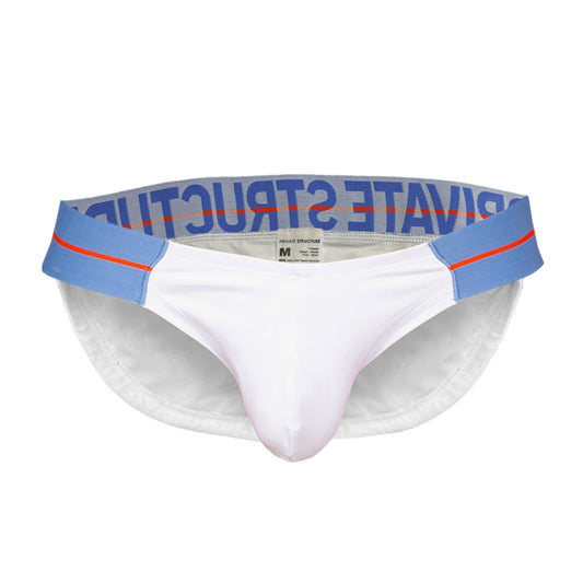 Private Structure กางเกงชั้นในชาย รุ่น MO-Lite Cutaway Brief - Moon White [4571]