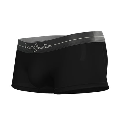 Private Structure กางเกงชั้นในชาย รุ่น Tencel Hipster - Velvet Black [4382]