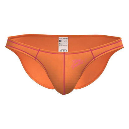 Private Structure กางเกงชั้นในชาย รุ่น PRD Eutopia Bikini Brief - Passion Tangarine [4563]
