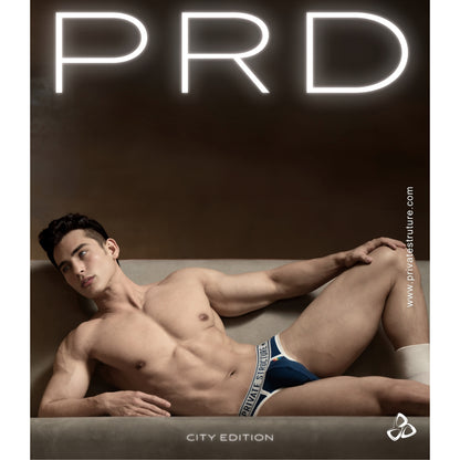 Private Structure กางเกงชั้นในชาย รุ่น PRD Limited Brief - Urban Navy [4497]