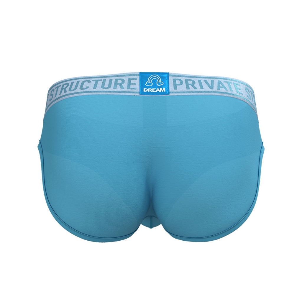 Private Structure กางเกงชั้นในชาย รุ่น PRD Mid Waist Mini Brief - Aquatic Blue [4385]