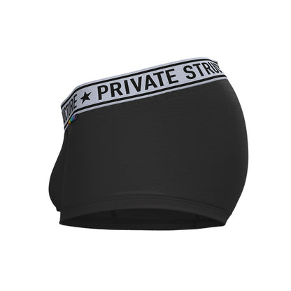 Private Structure กางเกงชั้นในชาย รุ่น PRD Mid Waist Trunk - Phantom Black [4386]