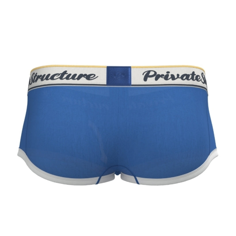 Private Structure กางเกงชั้นในชาย รุ่น Classic Mid Waist Trunk - Glaucus Blue [4530]