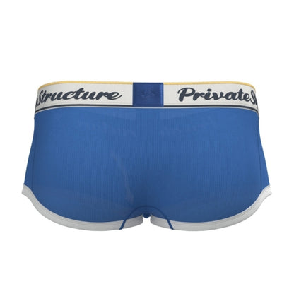 Private Structure กางเกงชั้นในชาย รุ่น Classic Mid Waist Trunk - Glaucus Blue [4530]