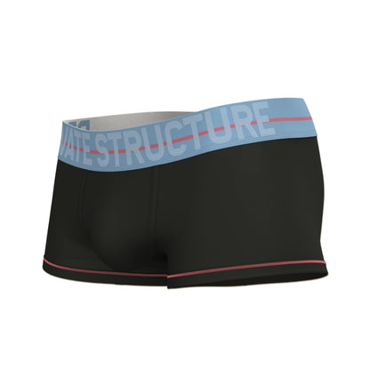 Private Structure กางเกงชั้นในชาย รุ่น MO-Lite Trunk - Wizard Black Placid Blue [4103]