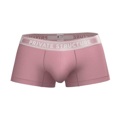 Private Structure กางเกงชั้นในชาย รุ่น Viscose From Bamboo Mid Waist Trunk - Smoke Red [4379]