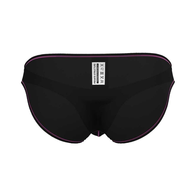 Private Structure กางเกงชั้นในชาย รุ่น PRD Eutopia Bikini Brief - Layback Charcoal [4563]