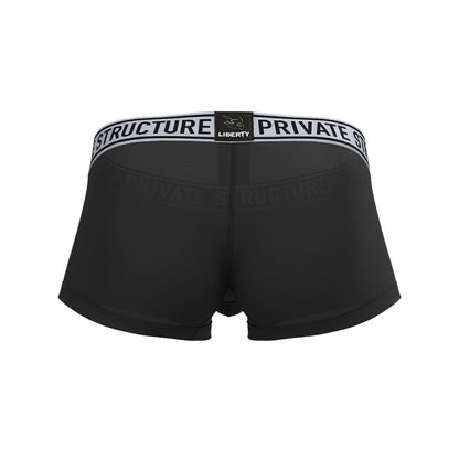 Private Structure กางเกงชั้นในชาย รุ่น PRD Mid Waist Trunk - Phantom Black [4386]