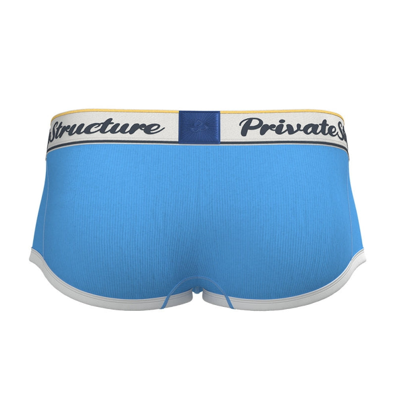 Private Structure กางเกงชั้นในชาย รุ่น Classic Mid Waist Trunk - Scrub-jay Blue [4530]