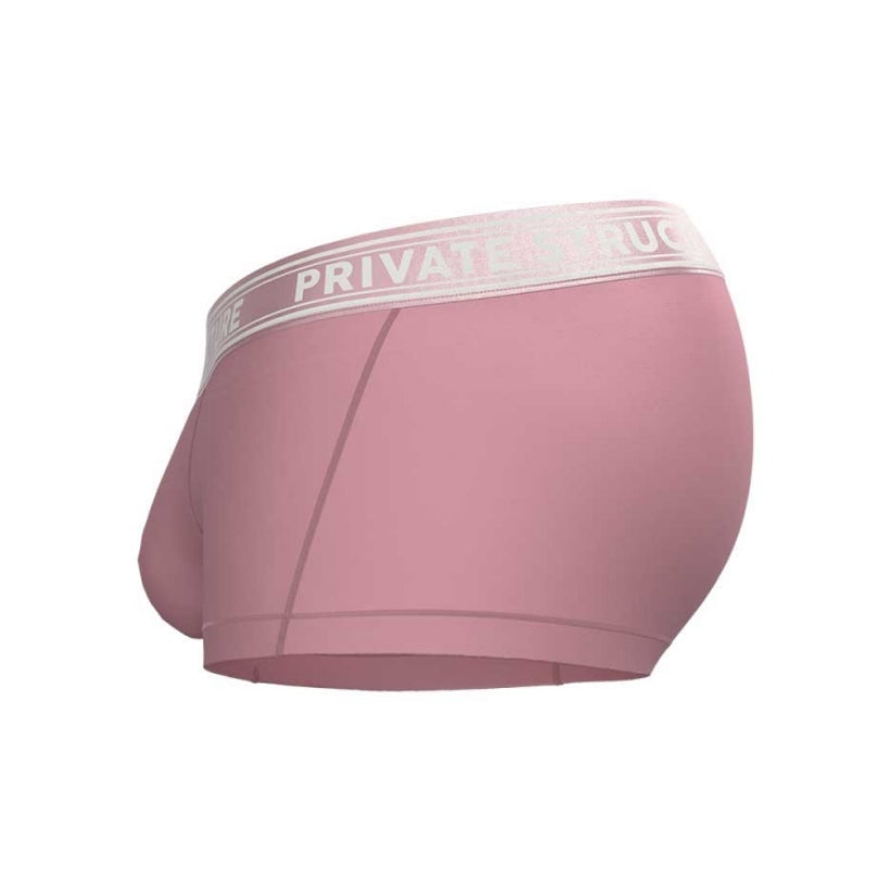 Private Structure กางเกงชั้นในชาย รุ่น Viscose From Bamboo Mid Waist Trunk - Smoke Red [4379]