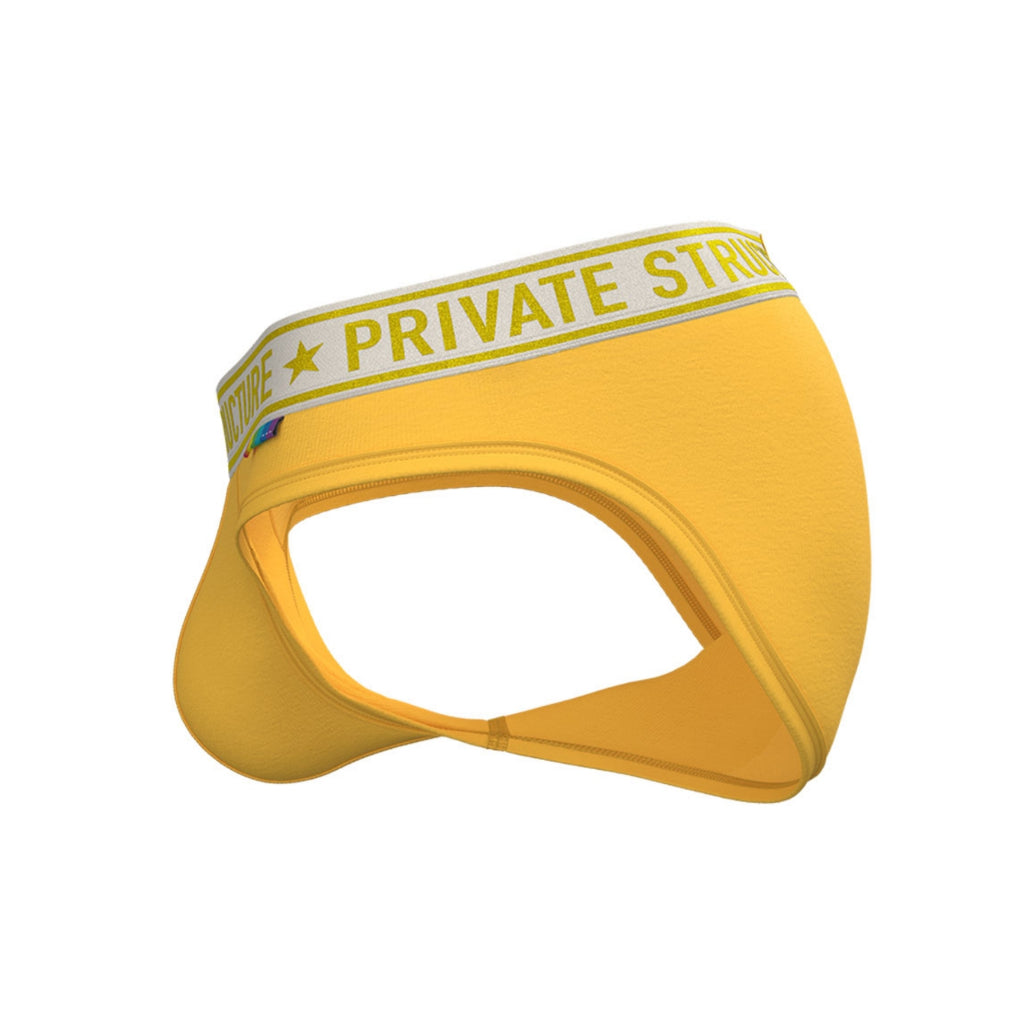 Private Structure กางเกงชั้นในชาย รุ่น PRD Mid Waist Mini Brief - Sunset Yellow [4385]