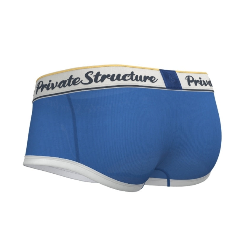 Private Structure กางเกงชั้นในชาย รุ่น Classic Mid Waist Trunk - Glaucus Blue [4530]