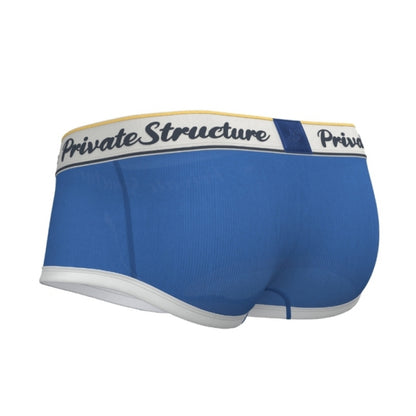 Private Structure กางเกงชั้นในชาย รุ่น Classic Mid Waist Trunk - Glaucus Blue [4530]