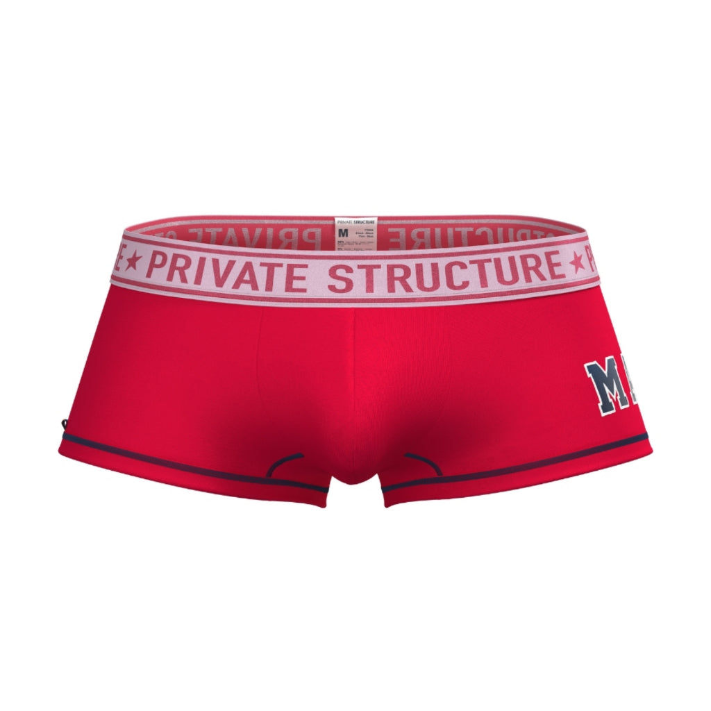 Private Structure กางเกงชั้นในชาย รุ่น PRD Limited Trunk - Margarita Red [4498]