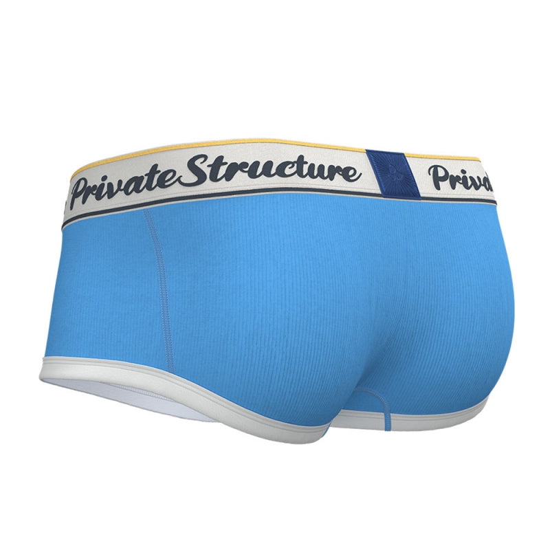 Private Structure กางเกงชั้นในชาย รุ่น Classic Mid Waist Trunk - Scrub-jay Blue [4530]