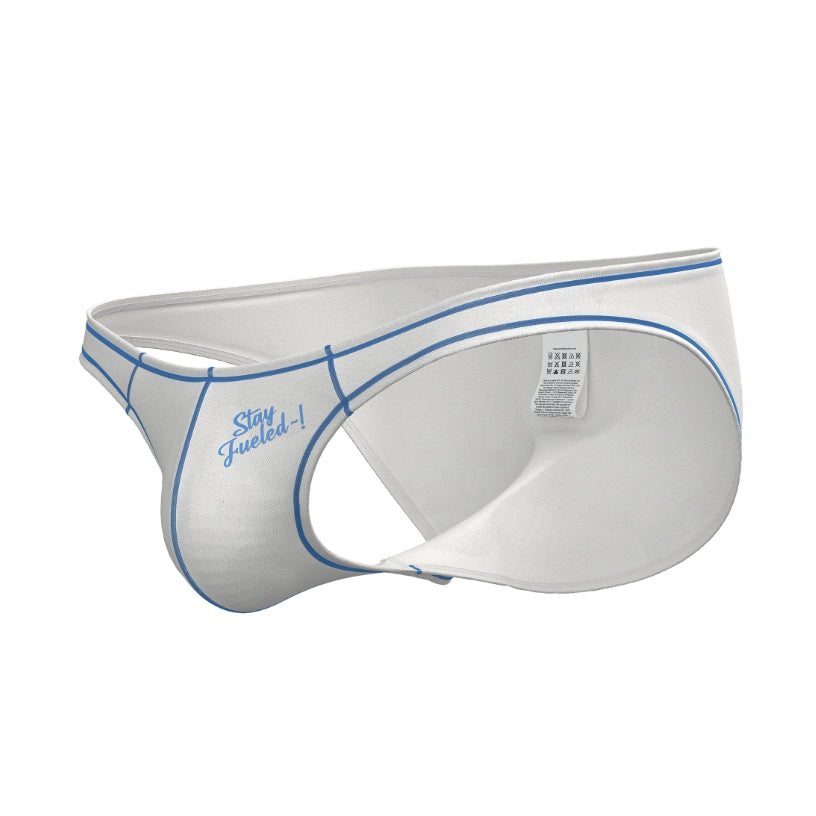 Private Structure กางเกงชั้นในชาย รุ่น PRD Eutopia Bikini Brief - Holiday White [4563]