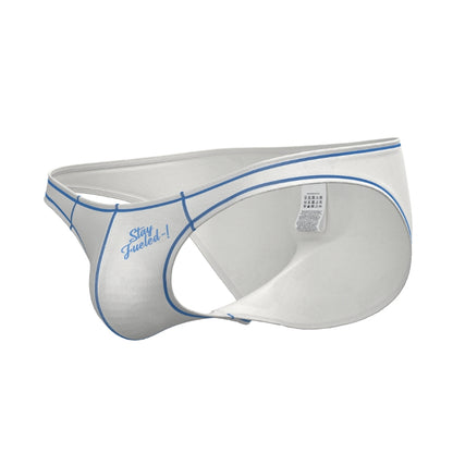 Private Structure กางเกงชั้นในชาย รุ่น PRD Eutopia Bikini Brief - Holiday White [4563]