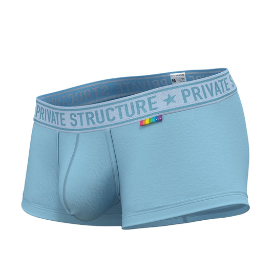 Private Structure กางเกงชั้นในชาย รุ่น PRD Mid Waist Trunk - Atlantic Blue [4386]