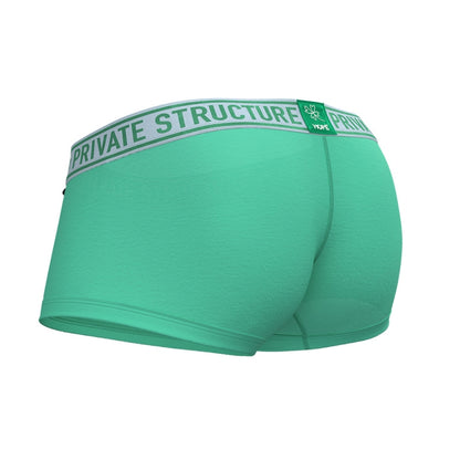 Private Structure กางเกงชั้นในชาย รุ่น PRD Mid Waist Trunk - Glacier Green [4386]