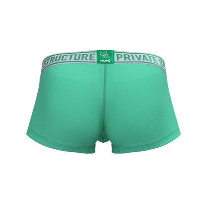 Private Structure กางเกงชั้นในชาย รุ่น PRD Mid Waist Trunk - Glacier Green [4386]