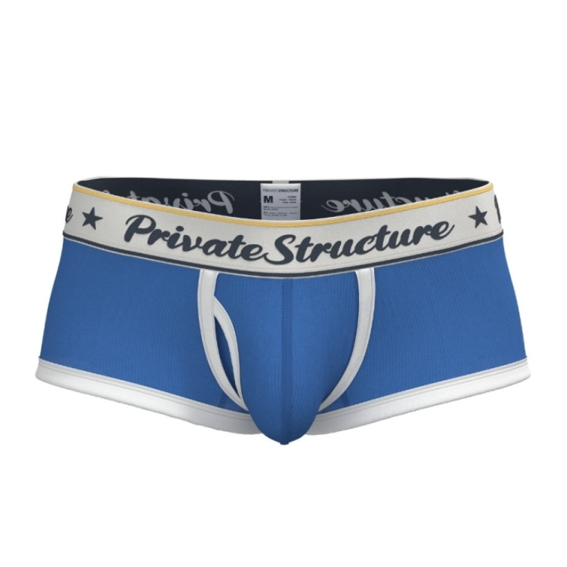 Private Structure กางเกงชั้นในชาย รุ่น Classic Mid Waist Trunk - Glaucus Blue [4530]