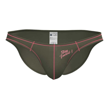 Private Structure กางเกงชั้นในชาย รุ่น PRD Eutopia Bikini Brief -Tempo Olive [4563]