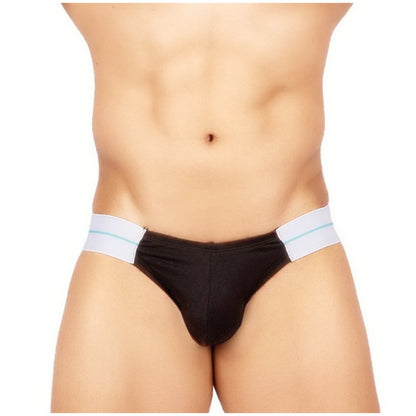 Private Structure กางเกงชั้นในชาย รุ่น MO-Lite Cutaway Brief - Aria Black [4571]