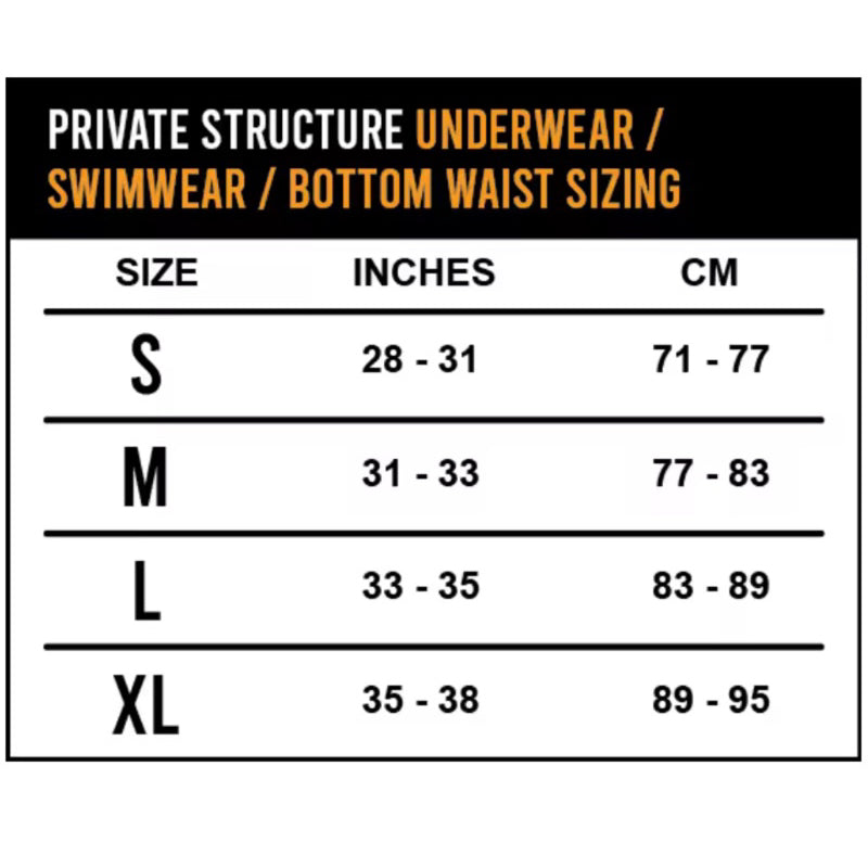 Private Structure กางเกงชั้นในชาย รุ่น Tencel Hipster - Black Mix Cotton White [4382]