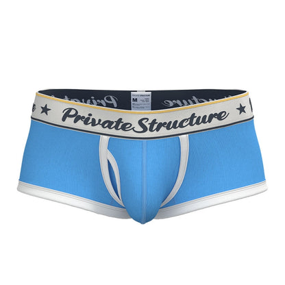 Private Structure กางเกงชั้นในชาย รุ่น Classic Mid Waist Trunk - Scrub-jay Blue [4530]