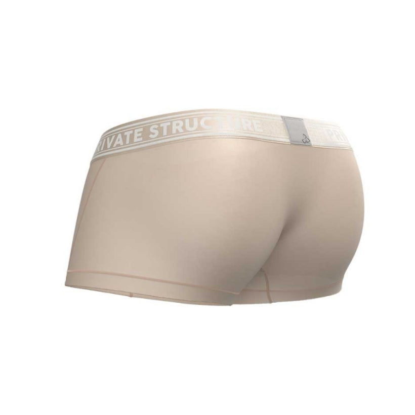 Private Structure กางเกงชั้นในชาย รุ่น Viscose From Bamboo Mid Waist Trunk - Bleached Sand [4379]