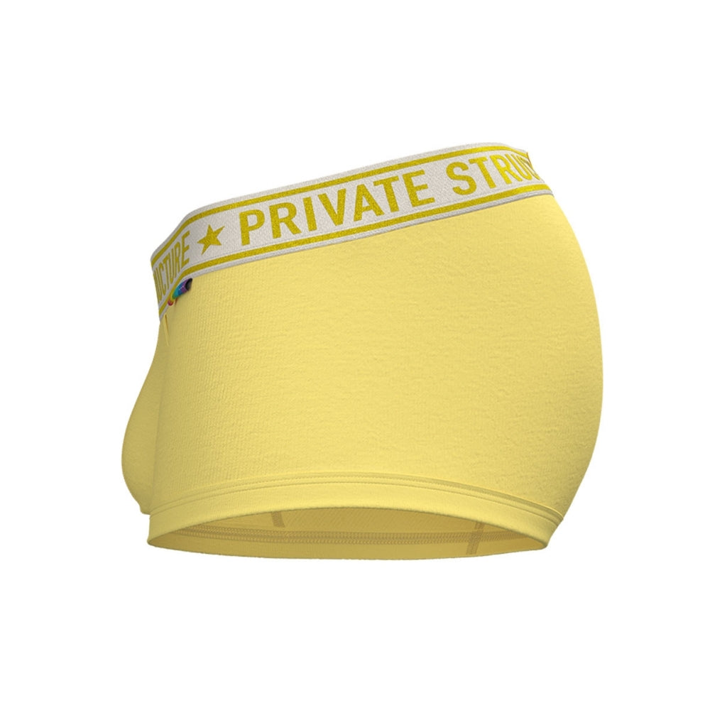 Private Structure กางเกงชั้นในชาย รุ่น PRD Mid Waist Trunk - Margarine Yellow [4386]
