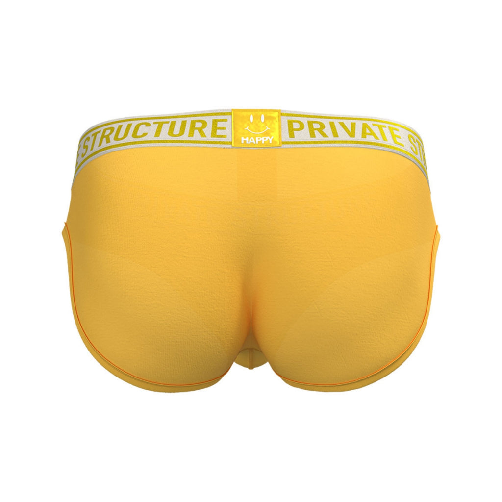Private Structure กางเกงชั้นในชาย รุ่น PRD Mid Waist Mini Brief - Sunset Yellow [4385]
