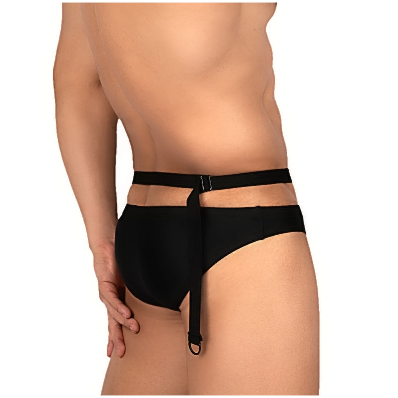 Private Structure กางเกงว่ายนำ้ รุ่น Swimwear Bikini - Charcoal Black [4584]