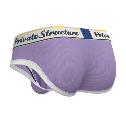 Private Structure กางเกงชั้นในชาย รุ่น Classic Mid Waist Mini Brief - Viola Purple [4529]