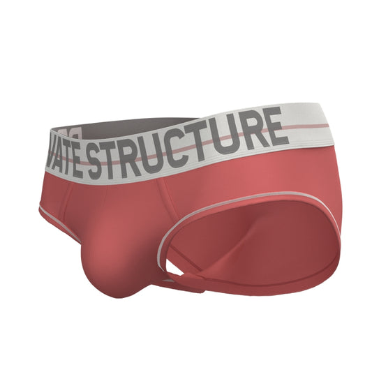 Private Structure กางเกงชั้นในชาย รุ่น MO-lite Brief - Brick Red [4104]