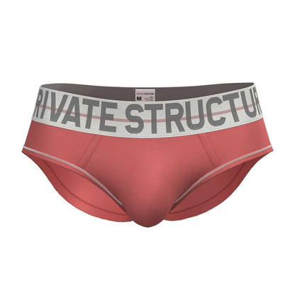 Private Structure กางเกงชั้นในชาย รุ่น MO-lite Brief - Brick Red [4104]